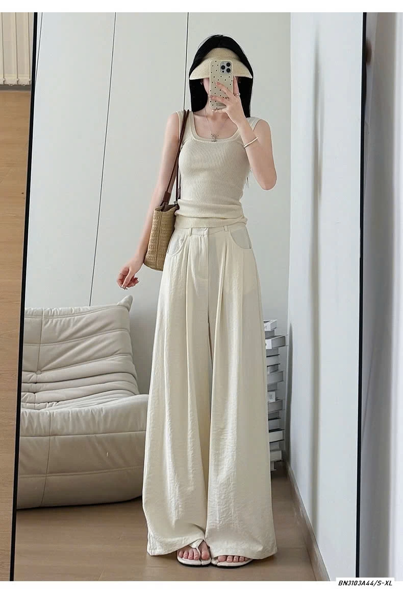 QUẦN SUÔNG TENCEL CẠP CÚC