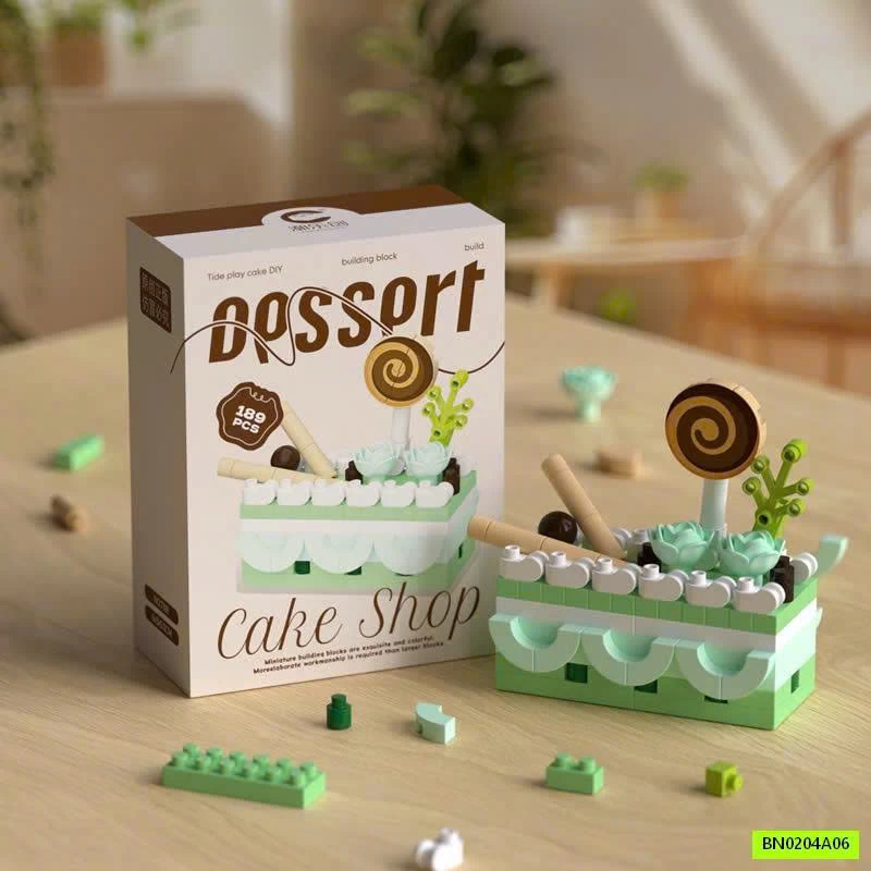 BỘ 9H LEGO MINI BÁNH NGỌT