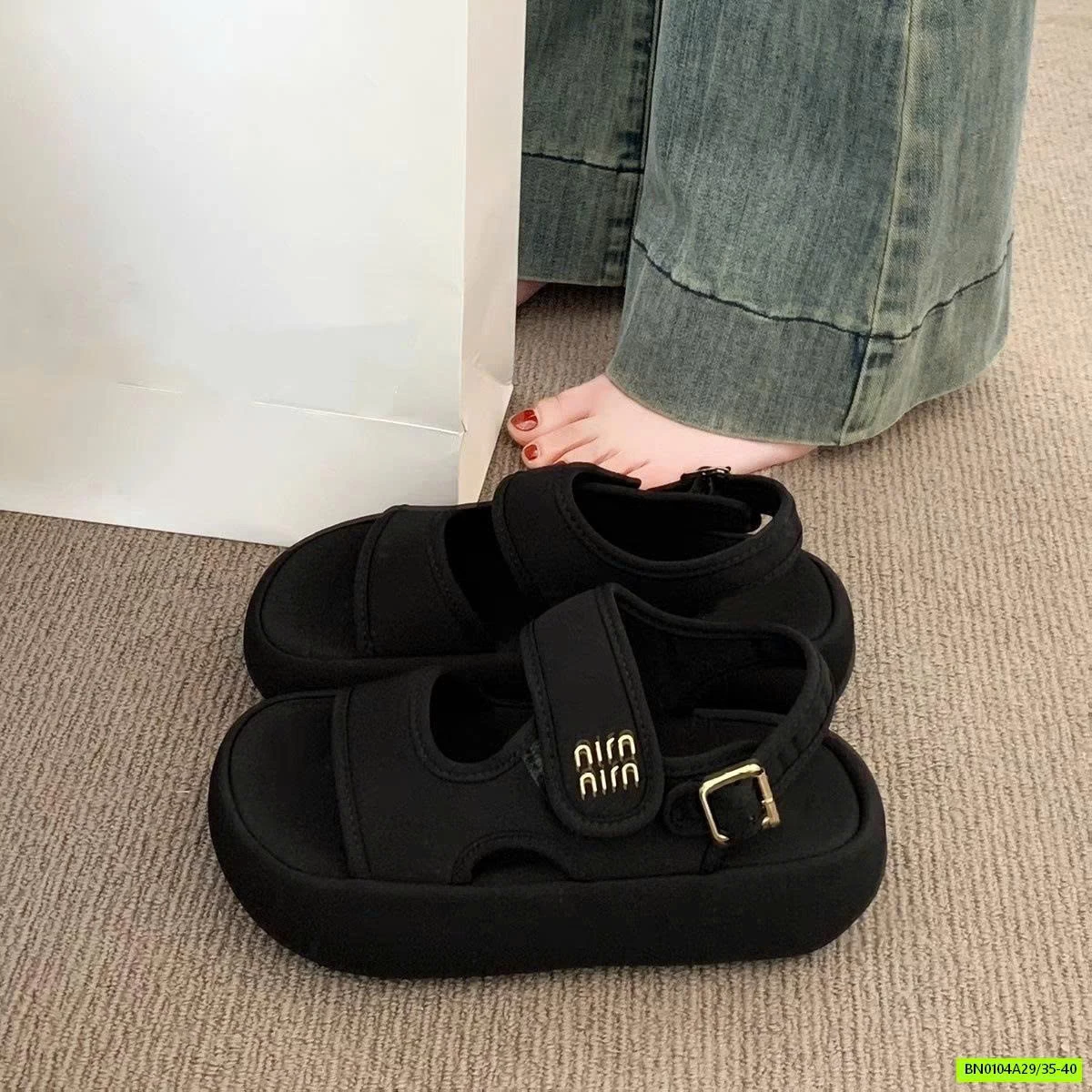 SANDAL ĐỘN ĐẾ QUAI MINMIN