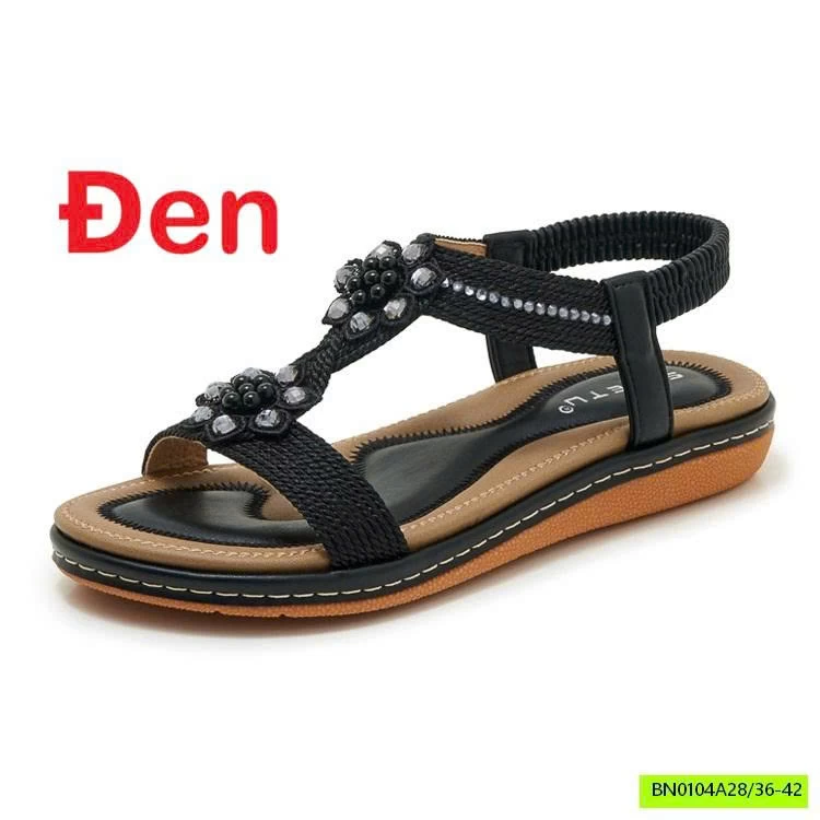 SANDAL XỎ NGÓN HOA ĐÁ SIKETU