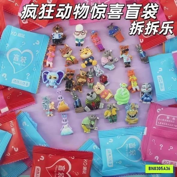 COMBO 100 TÚI MÙ ZOOTOPIA