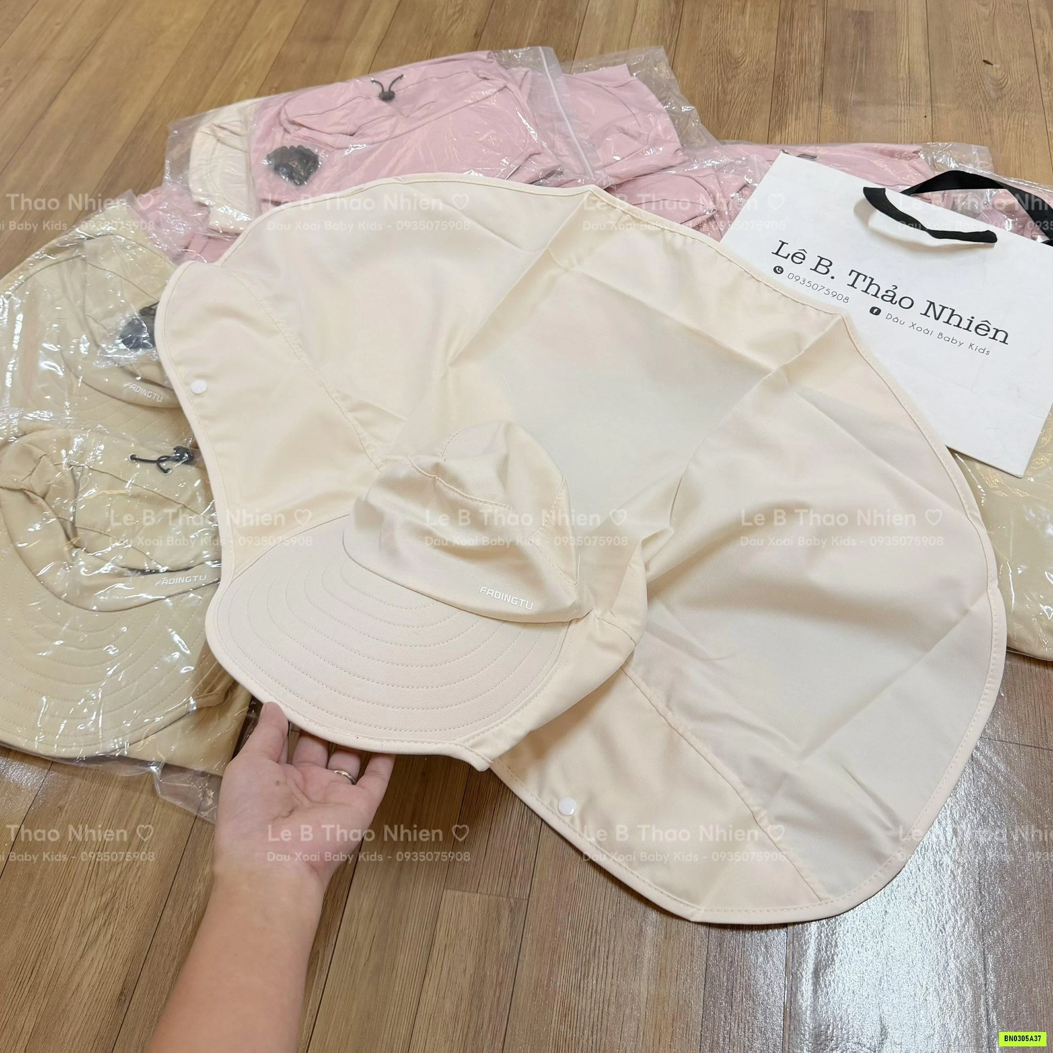 MŨ CHỐNG NẮNG LIỀN CHOÀNG KOREA CHO BÉ