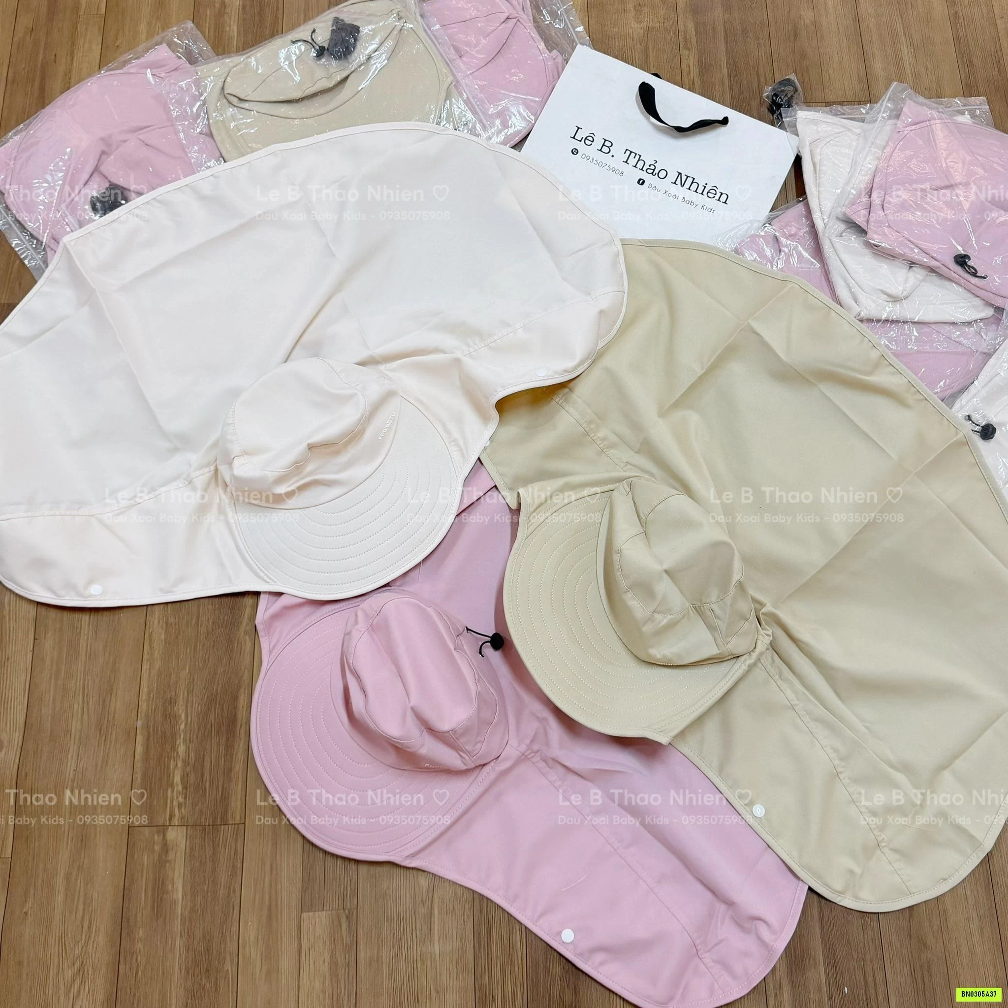 MŨ CHỐNG NẮNG LIỀN CHOÀNG KOREA CHO BÉ