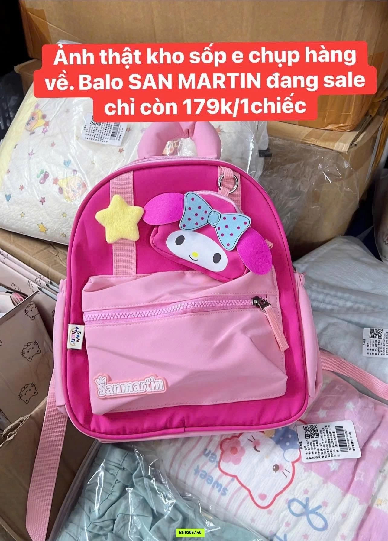 BALO HOẠT HÌNH MẪU GIÁO CHO BÉ