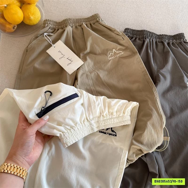 JOGGER GIÓ THÊU LOGO MMY