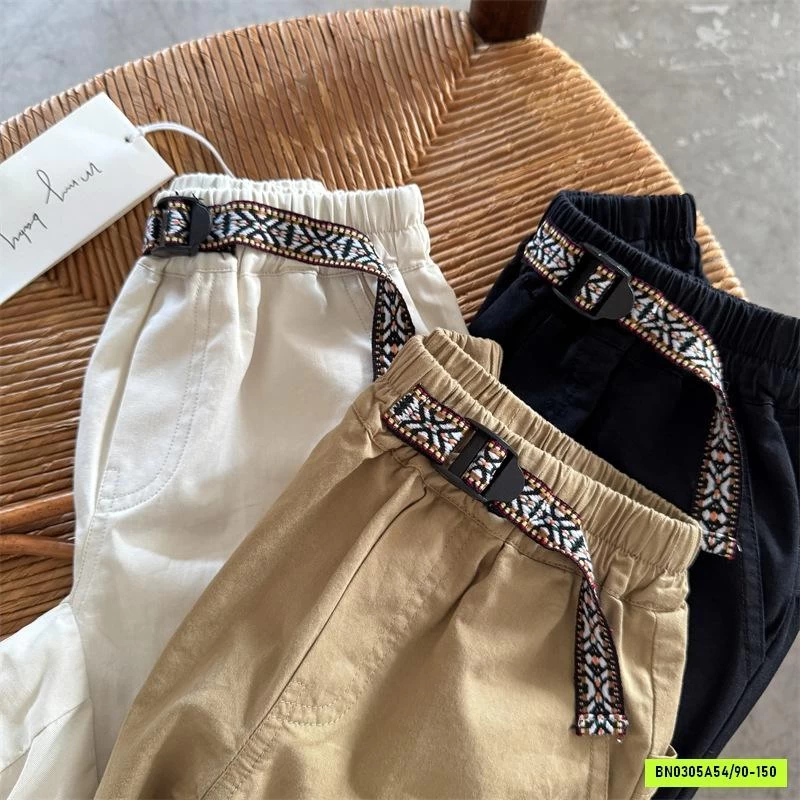 SHORT THÔ TRƠN MÀU MMY