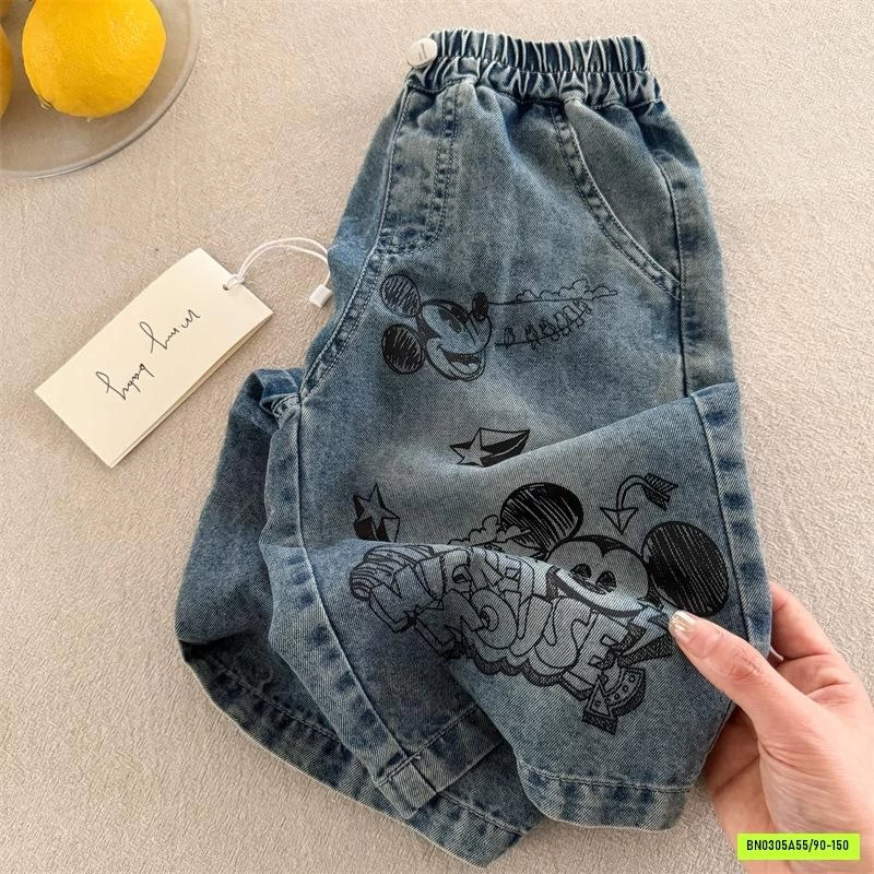 JEANS LỠ MICKEY MMY