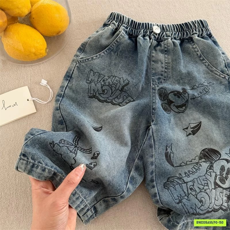 JEANS LỠ MICKEY MMY