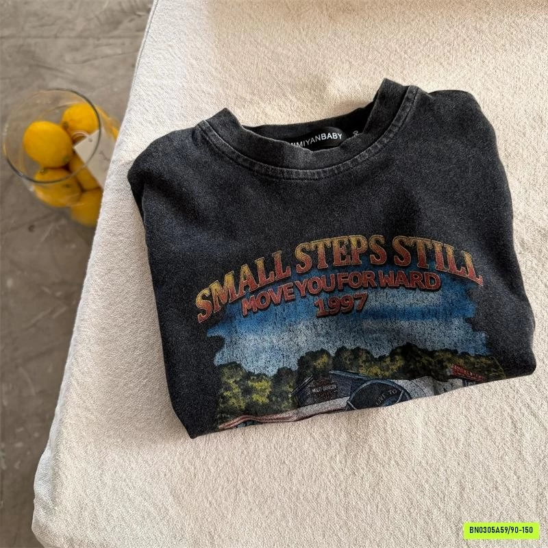 ÁO THUN XÁM BẠC MÀU MMY