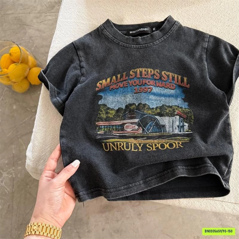 ÁO THUN XÁM BẠC MÀU MMY