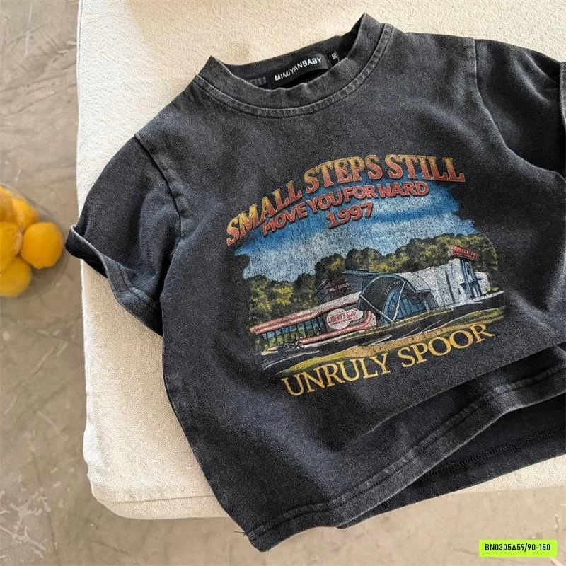 ÁO THUN XÁM BẠC MÀU MMY