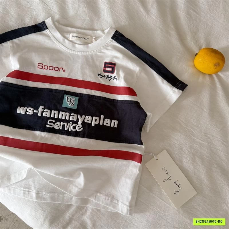 ÁO THUN THỂ THAO IN CHỮ MMY