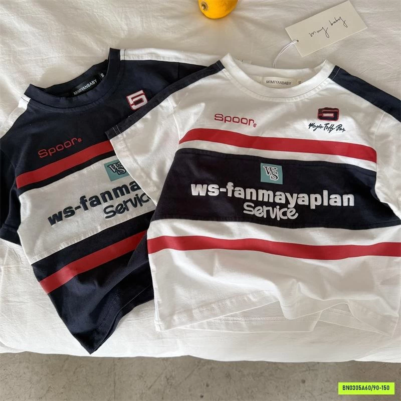 ÁO THUN THỂ THAO IN CHỮ MMY