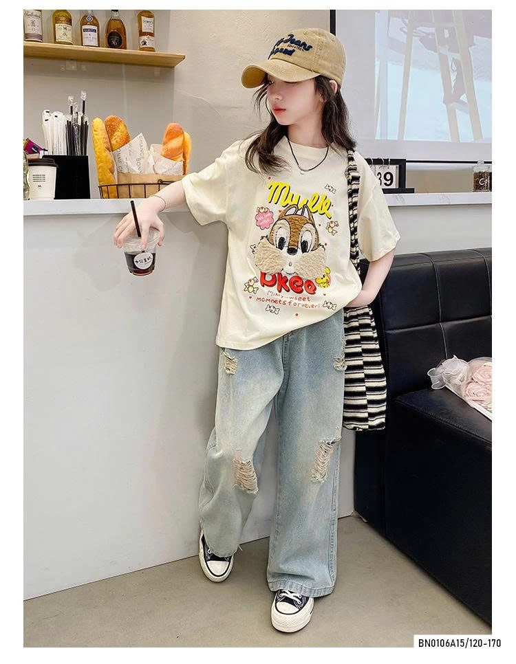 ÁO SÓC MIX JEANS SUÔNG SZ ĐẠI