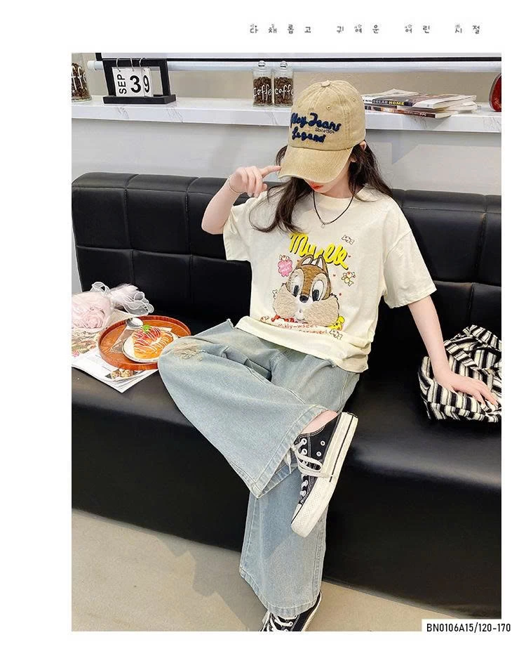 ÁO SÓC MIX JEANS SUÔNG SZ ĐẠI