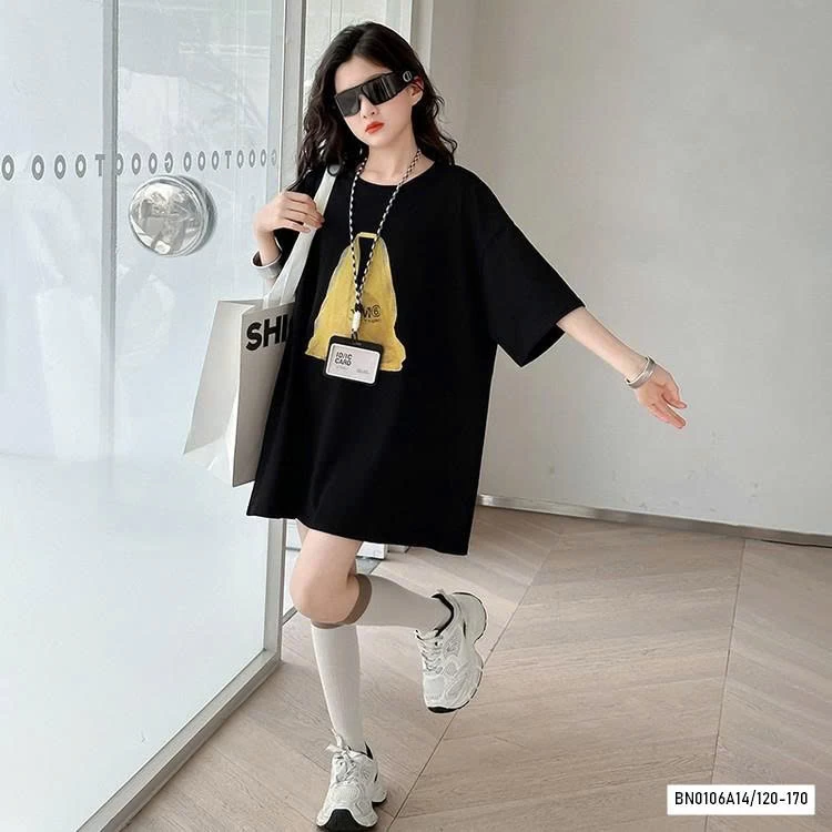 ÁO THUN IN HÌNH TÚI OVERSIZE BG