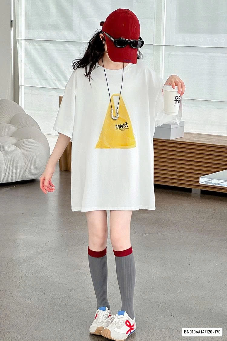 ÁO THUN IN HÌNH TÚI OVERSIZE BG