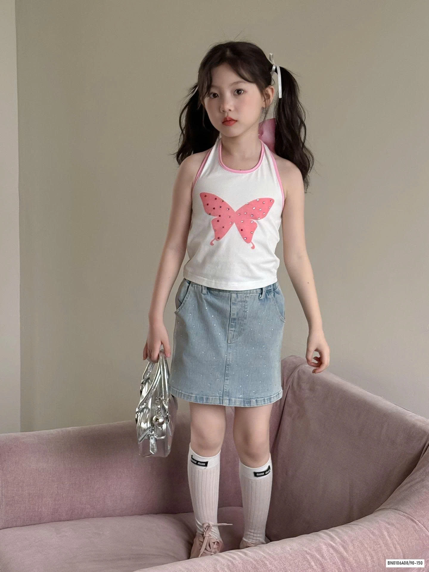 ÁO CÁNH BƯỚM CỔ YẾM