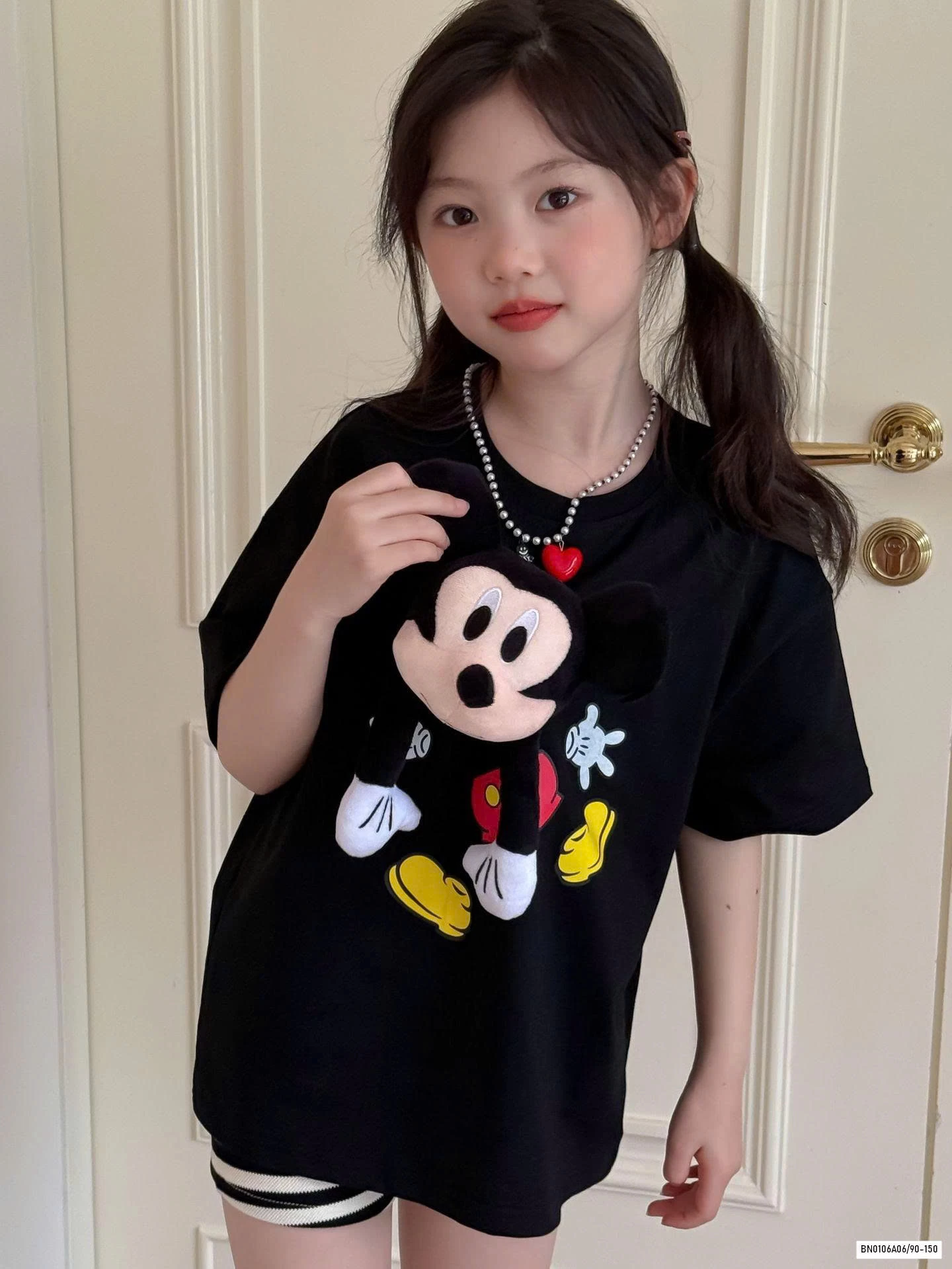 ÁO MICKEY GẮN THÚ BÔNG