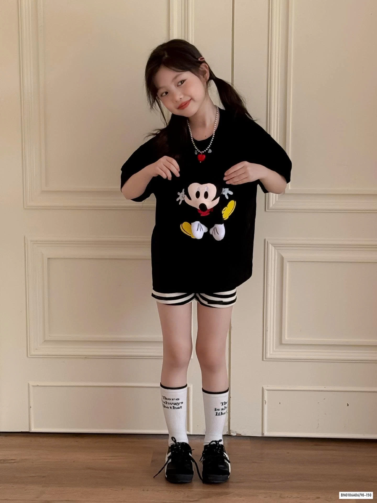 ÁO MICKEY GẮN THÚ BÔNG