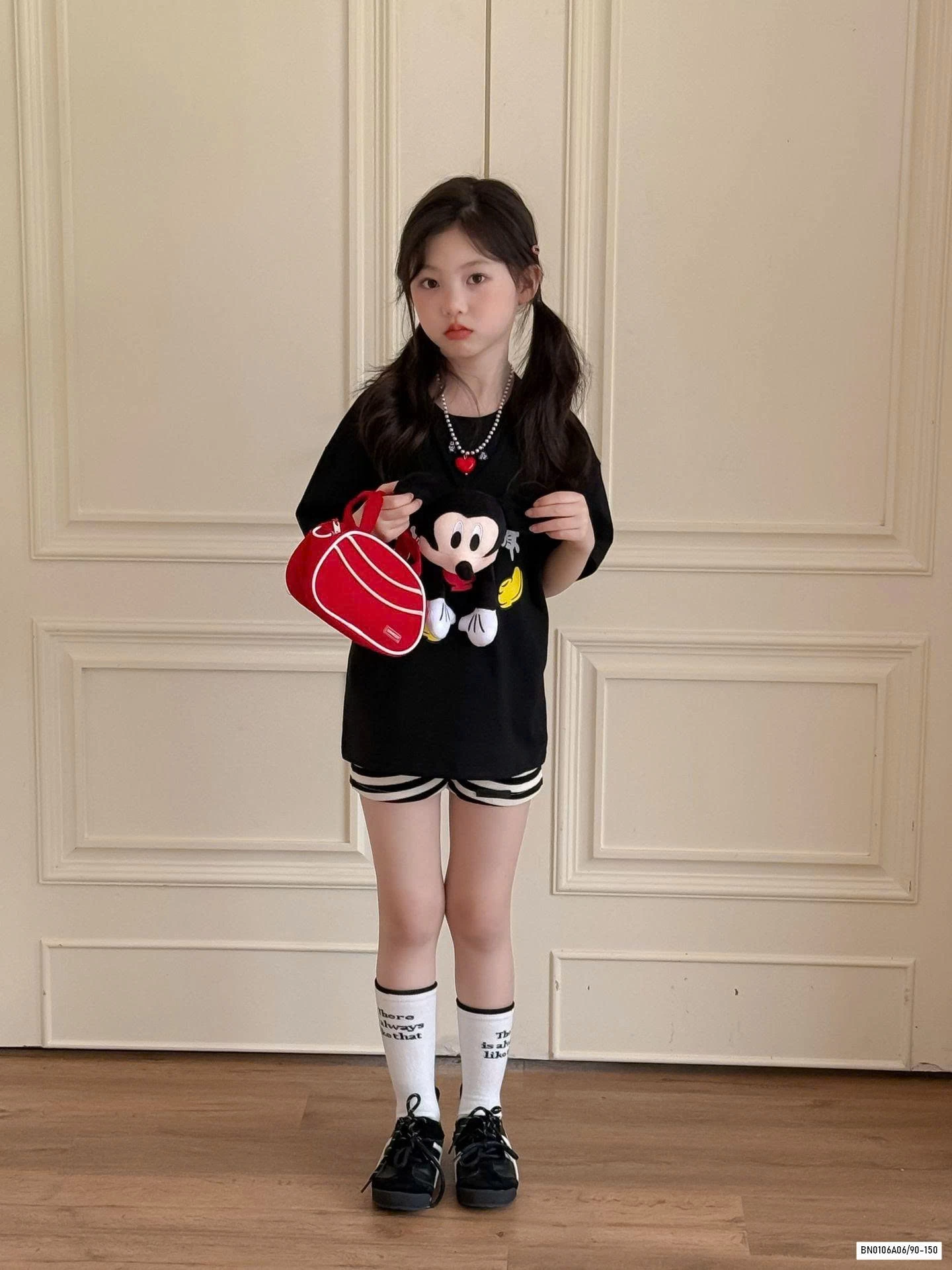 ÁO MICKEY GẮN THÚ BÔNG