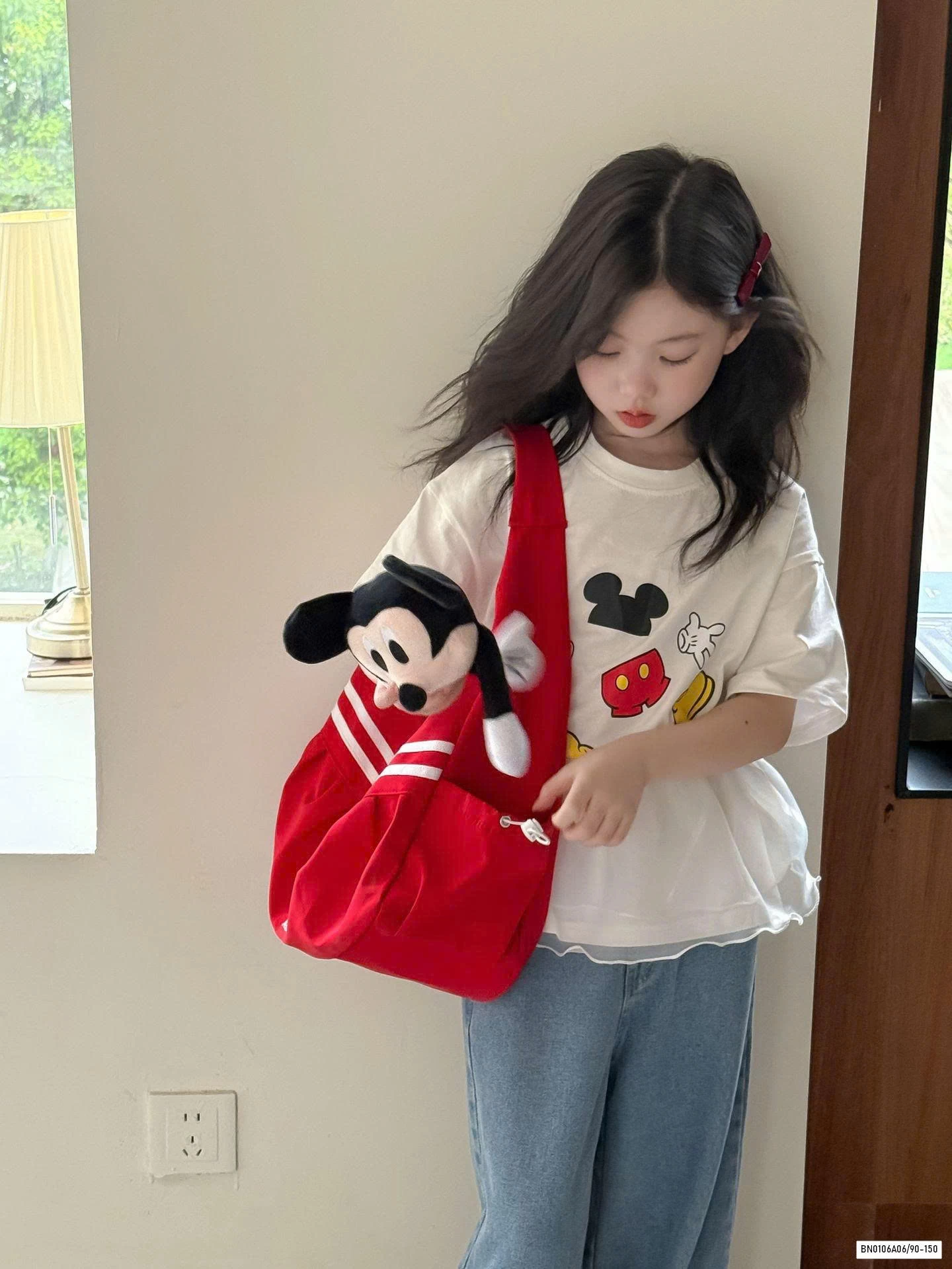 ÁO MICKEY GẮN THÚ BÔNG