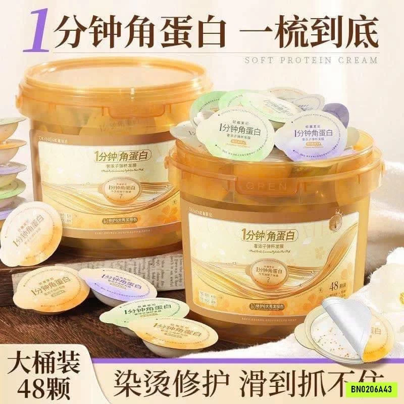 XÔ 48 VIÊN Ủ TÓC KERATIN