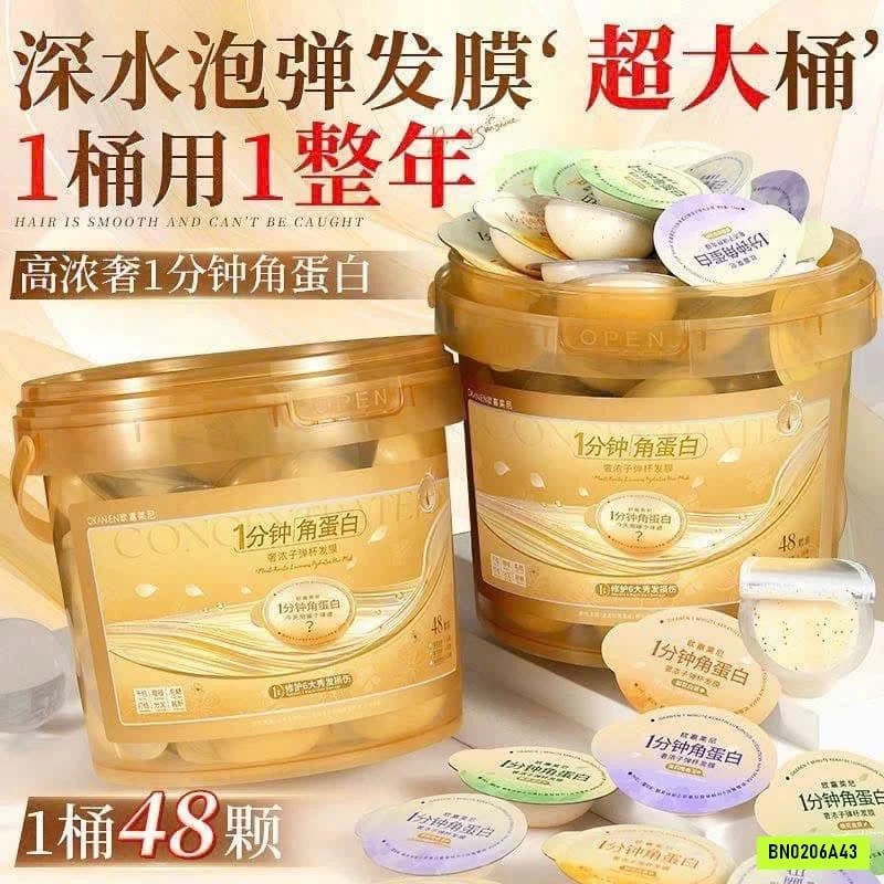 XÔ 48 VIÊN Ủ TÓC KERATIN