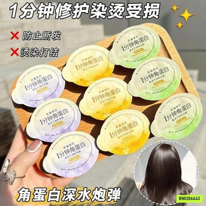 XÔ 48 VIÊN Ủ TÓC KERATIN
