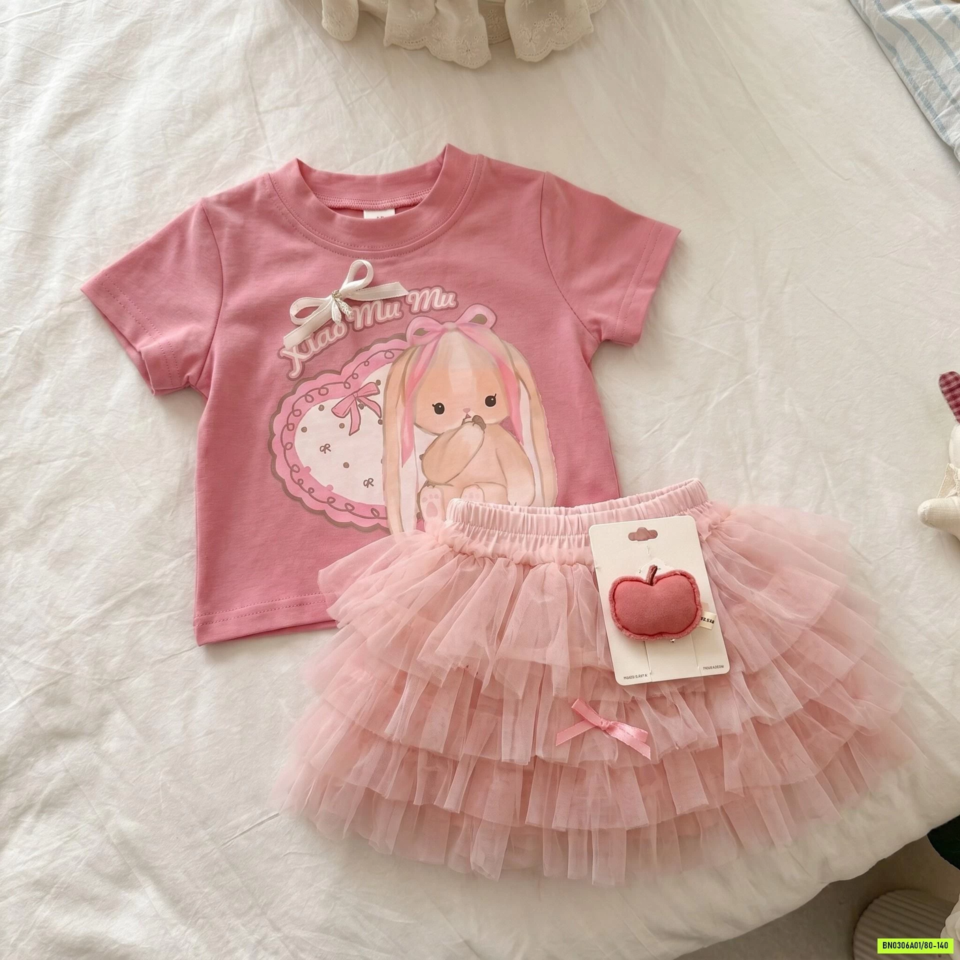 SÉT VÁY THỎ HỒNG NINGLI