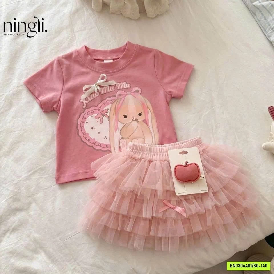 SÉT VÁY THỎ HỒNG NINGLI