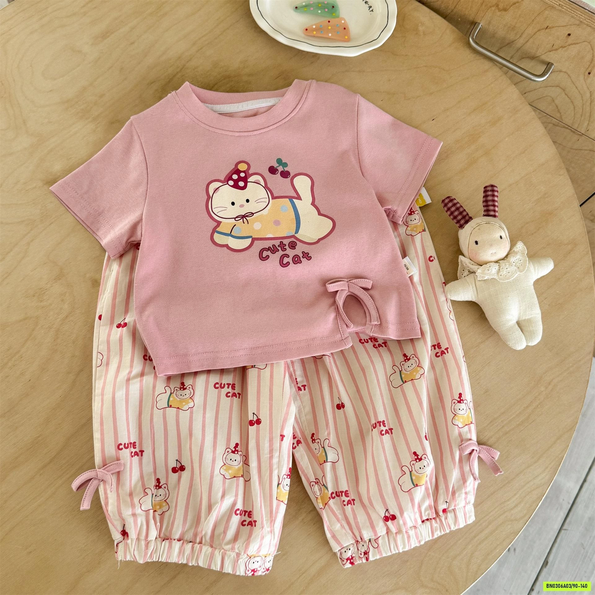 SÉT ÁO DỄ THƯƠNG MIX QUẦN BOOM NINGLI