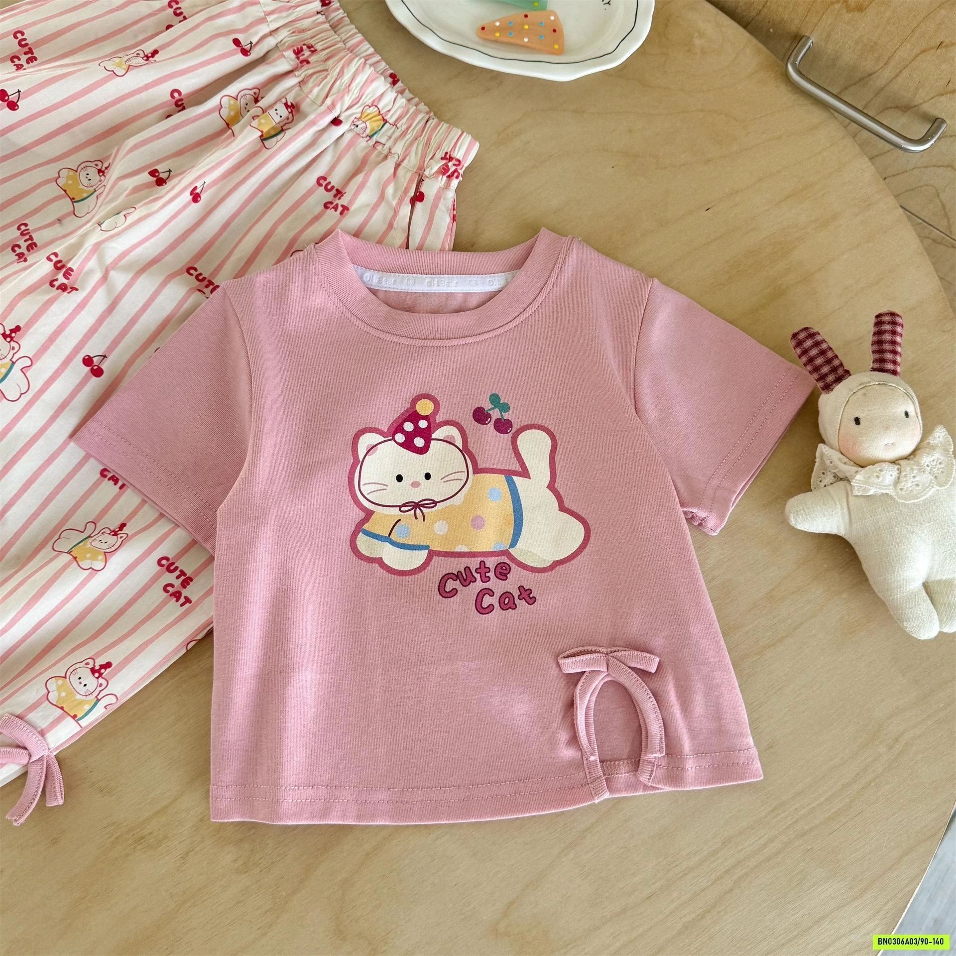 SÉT ÁO DỄ THƯƠNG MIX QUẦN BOOM NINGLI