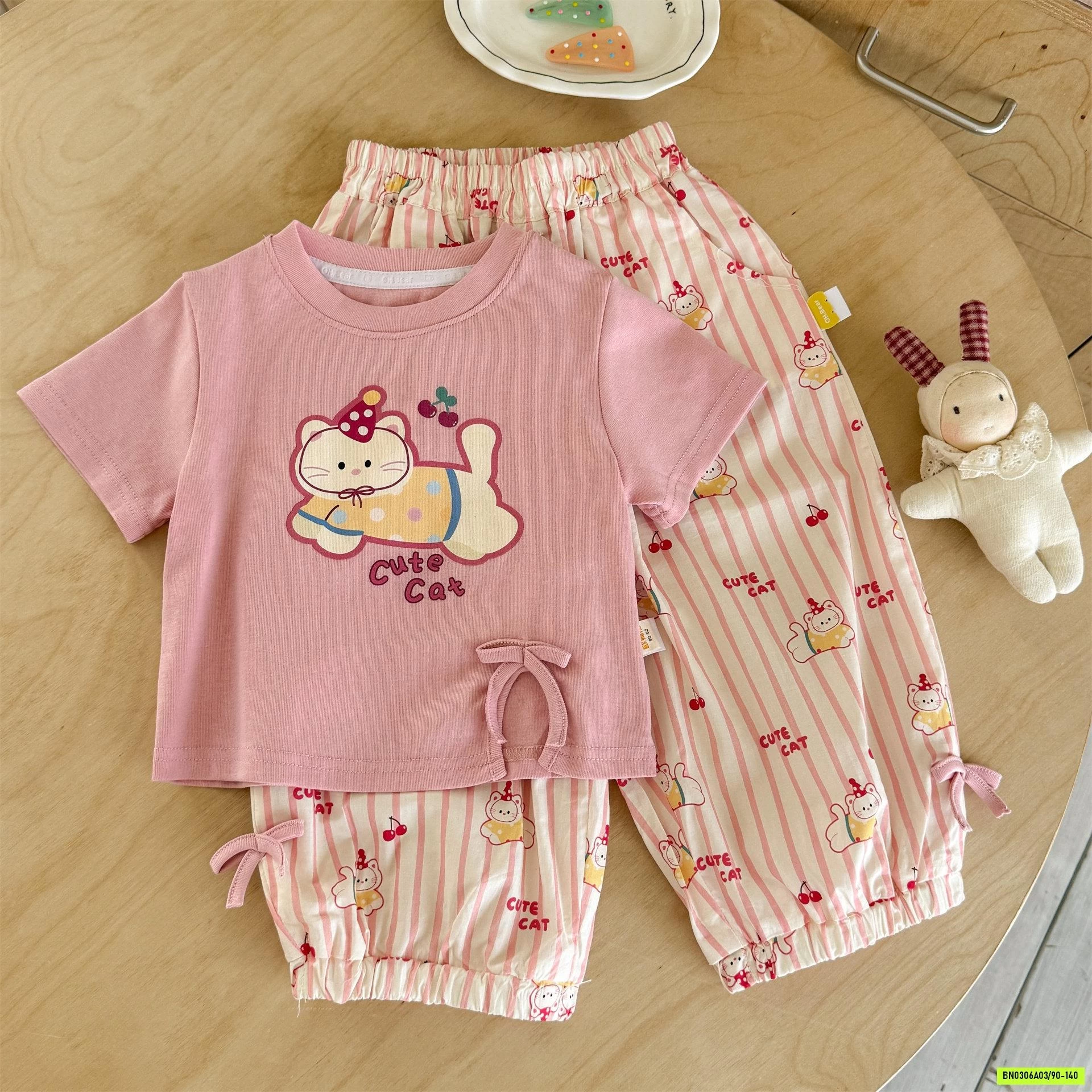 SÉT ÁO DỄ THƯƠNG MIX QUẦN BOOM NINGLI