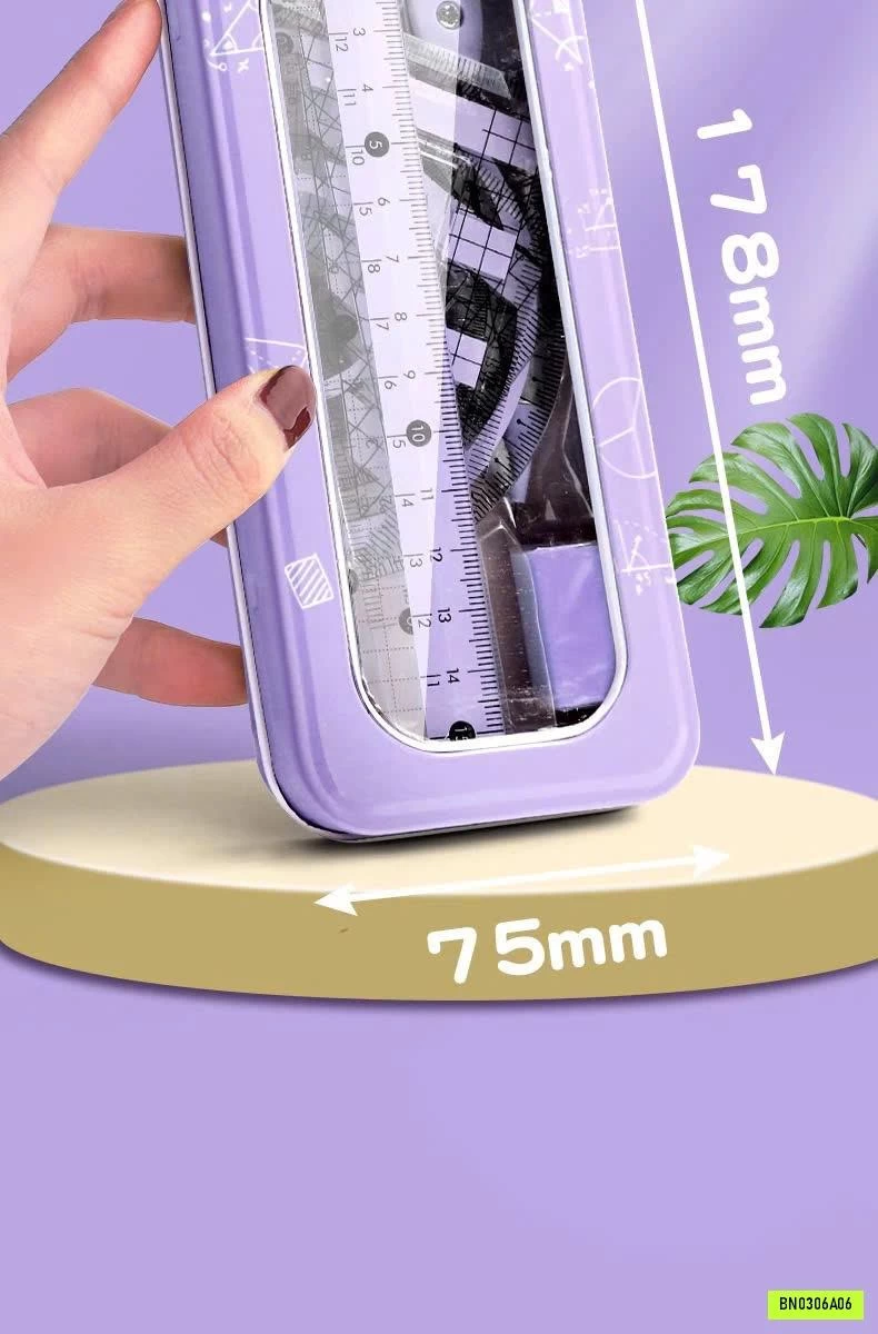 SET DỤNG CỤ HỌC TẬP 8 MÓN