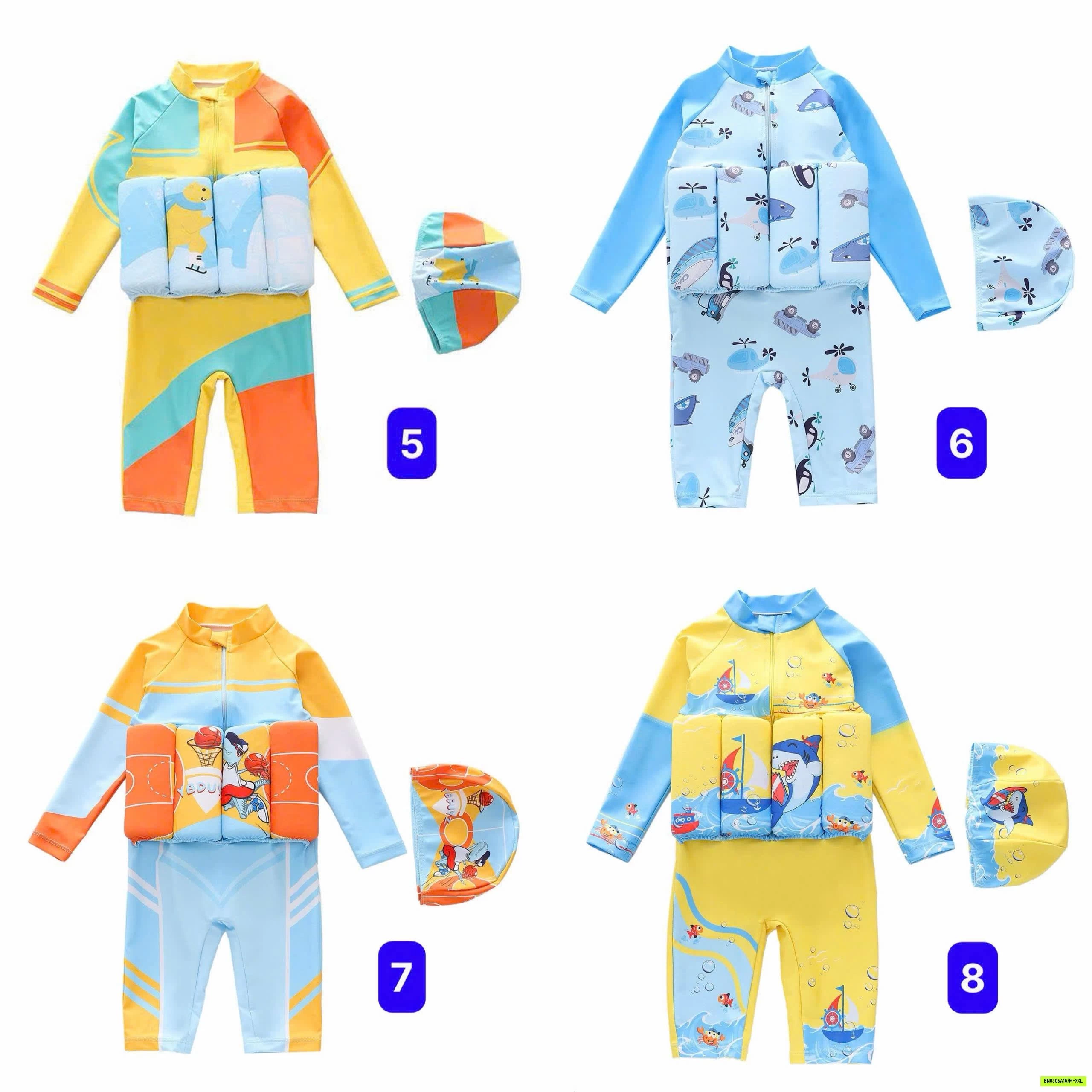 BỘ BƠI LIỀN THÂN KÈM PHAO BT BG