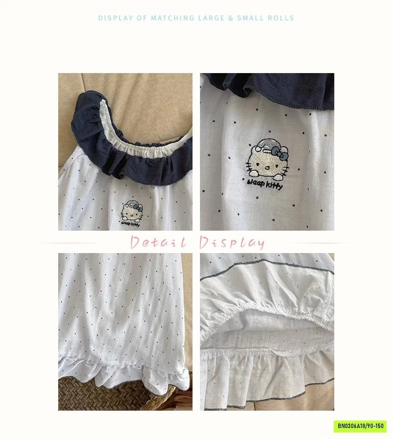 ĐẦM ĐŨI CHẤM BI KITTY HONEY