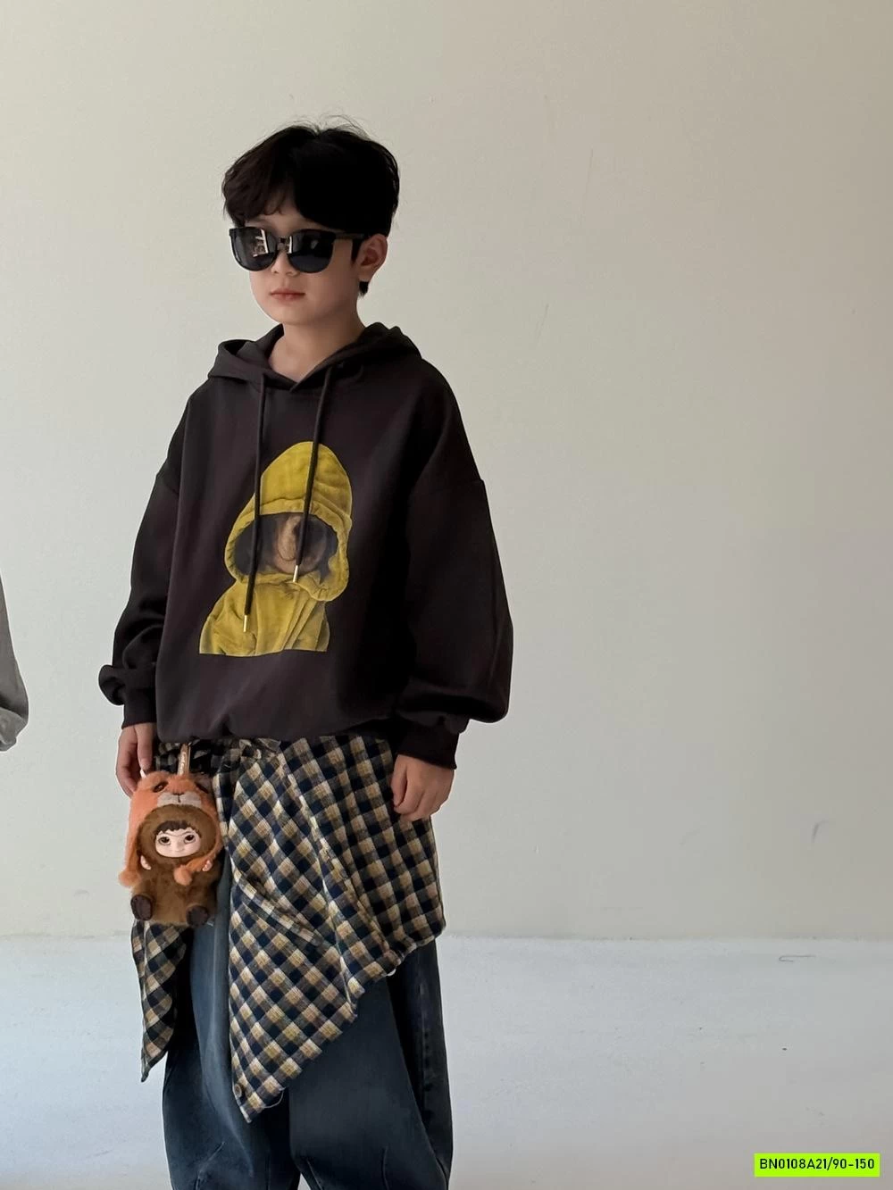 HOODIE NỈ CÚN CHÙM MŨ