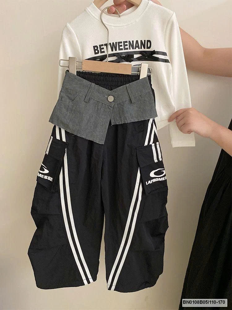 SÉT ÁO THUN DÁNG NGẮN MIX QUẦN THỂ THAO