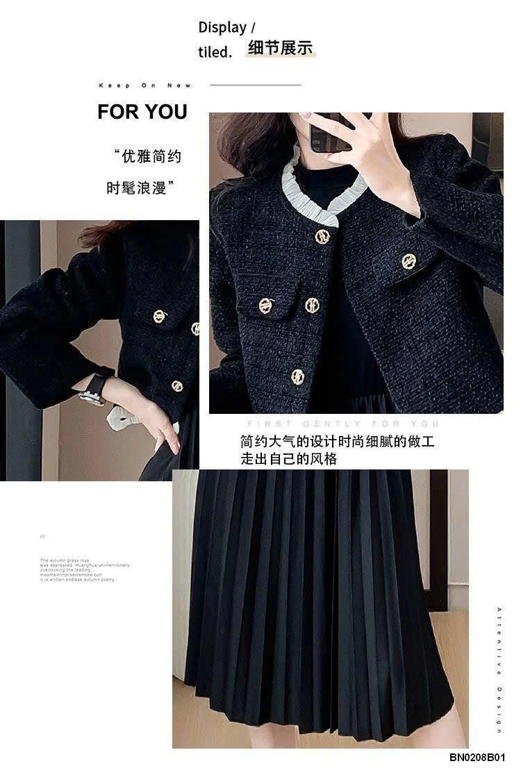 ÁO DẠ TWEED ĐỎ
