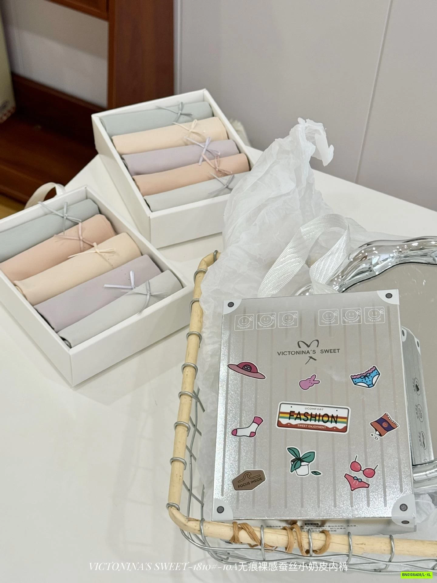 HỘP 5 CHIP BĂNG LỤA KO VIỀN