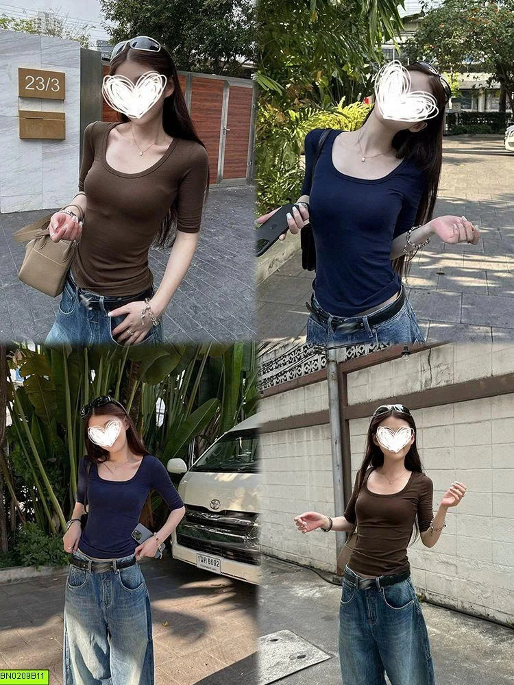 ÁO TAY LỠ CỔ U MOSESQUEEN