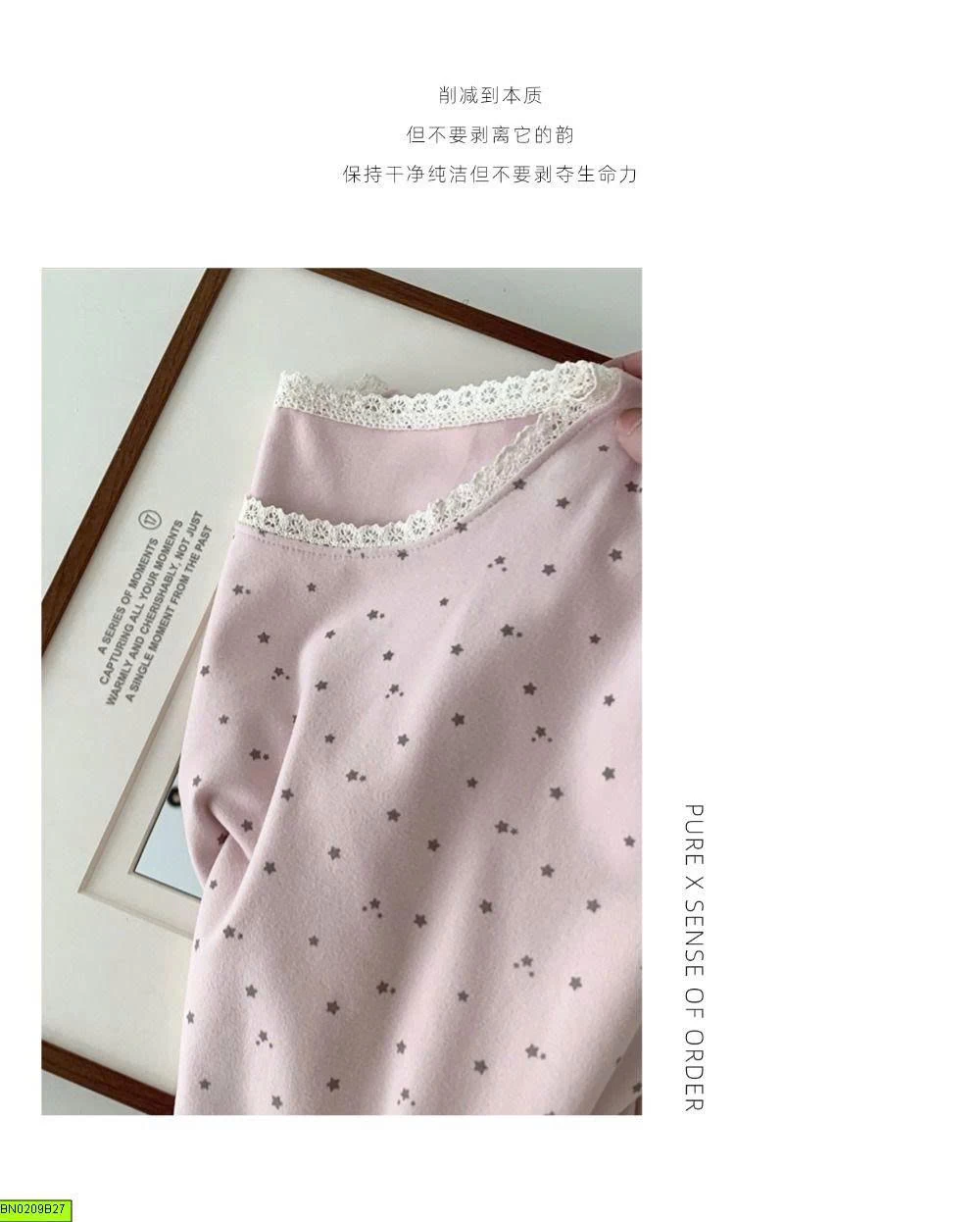BỘ COTTON CHẤM BI DÀI TAY