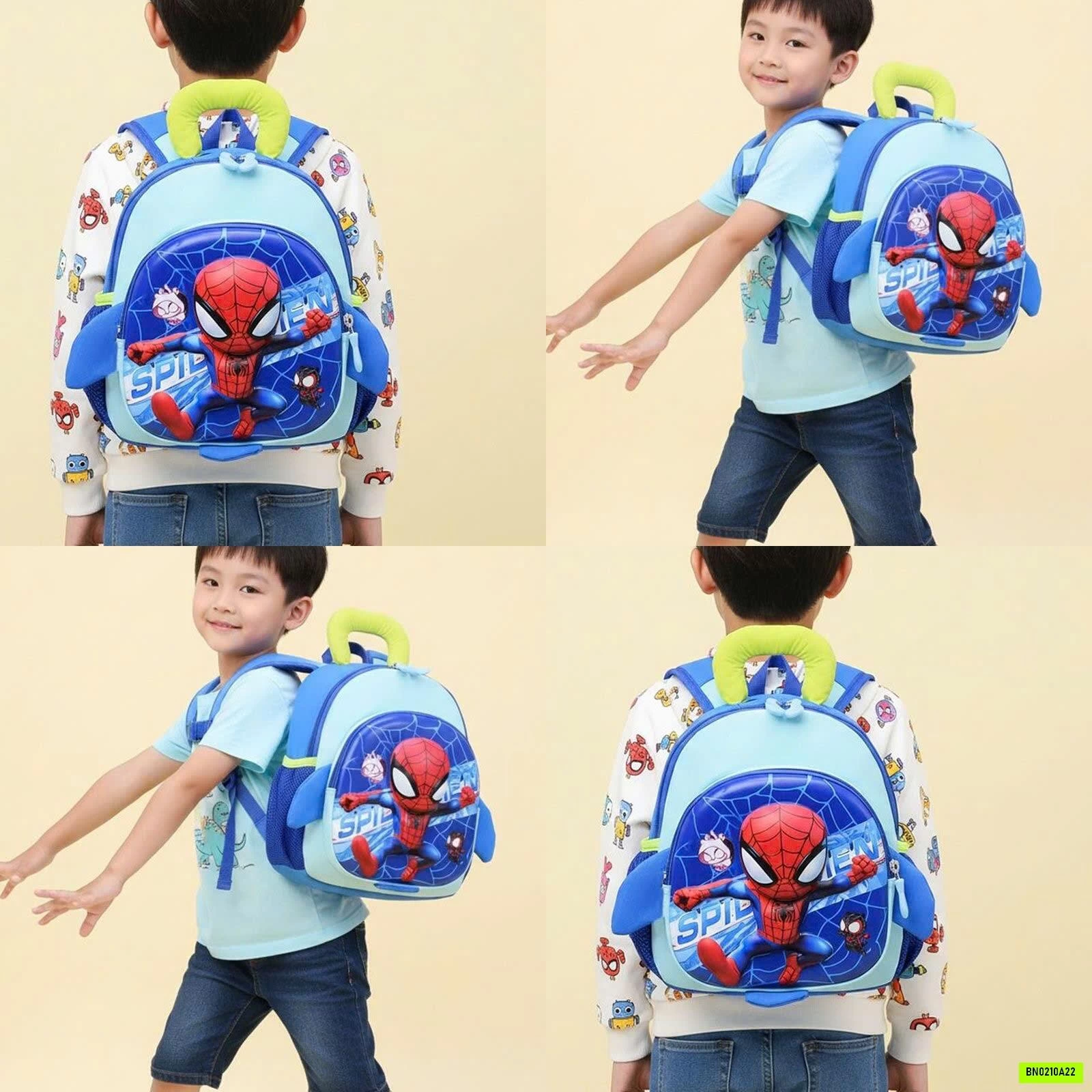 BALO MẪU GIÁO SPIDERMAN