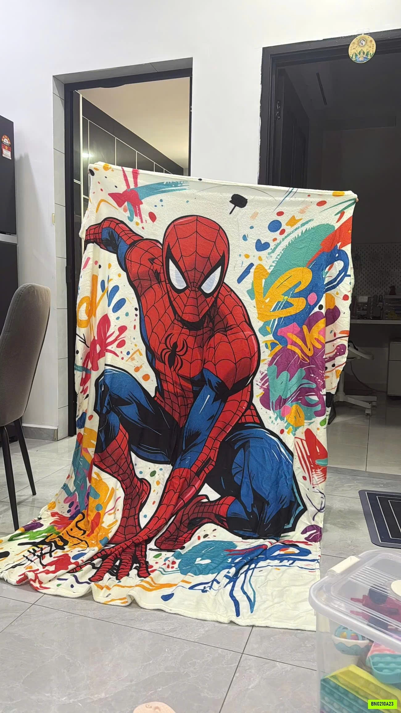 CHĂN BĂNG LÔNG SPIDERMAN