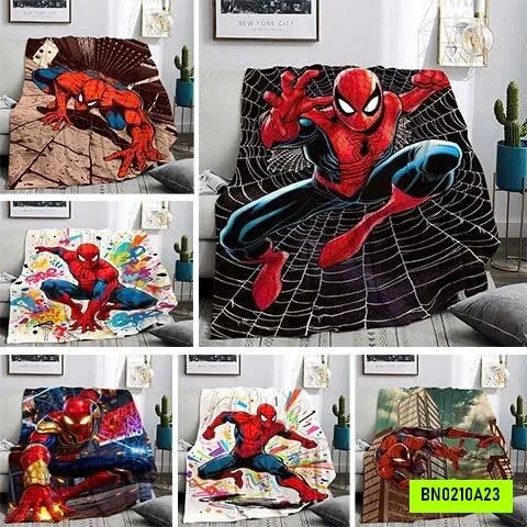 CHĂN BĂNG LÔNG SPIDERMAN