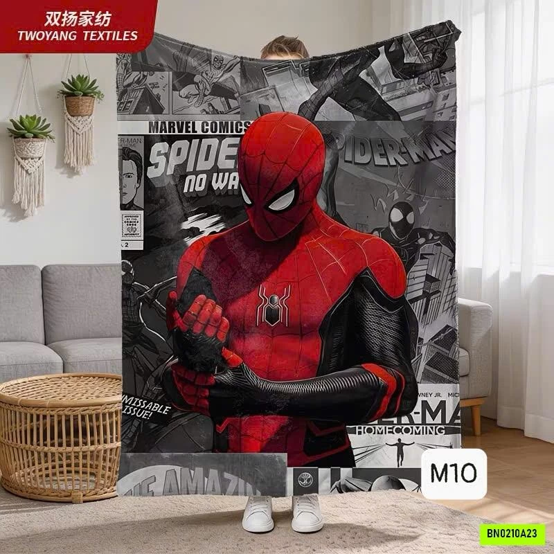CHĂN BĂNG LÔNG SPIDERMAN