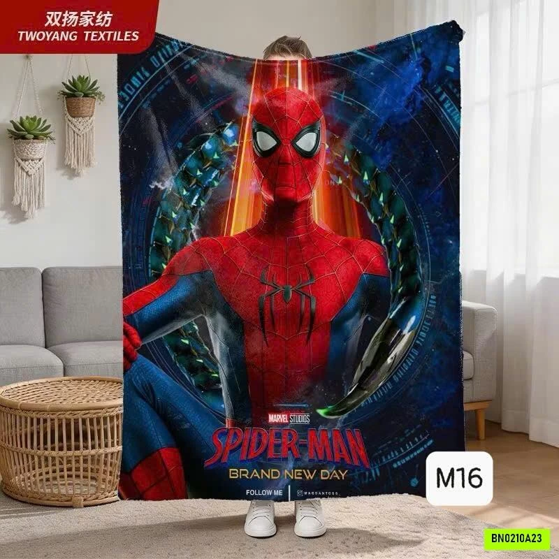 CHĂN BĂNG LÔNG SPIDERMAN