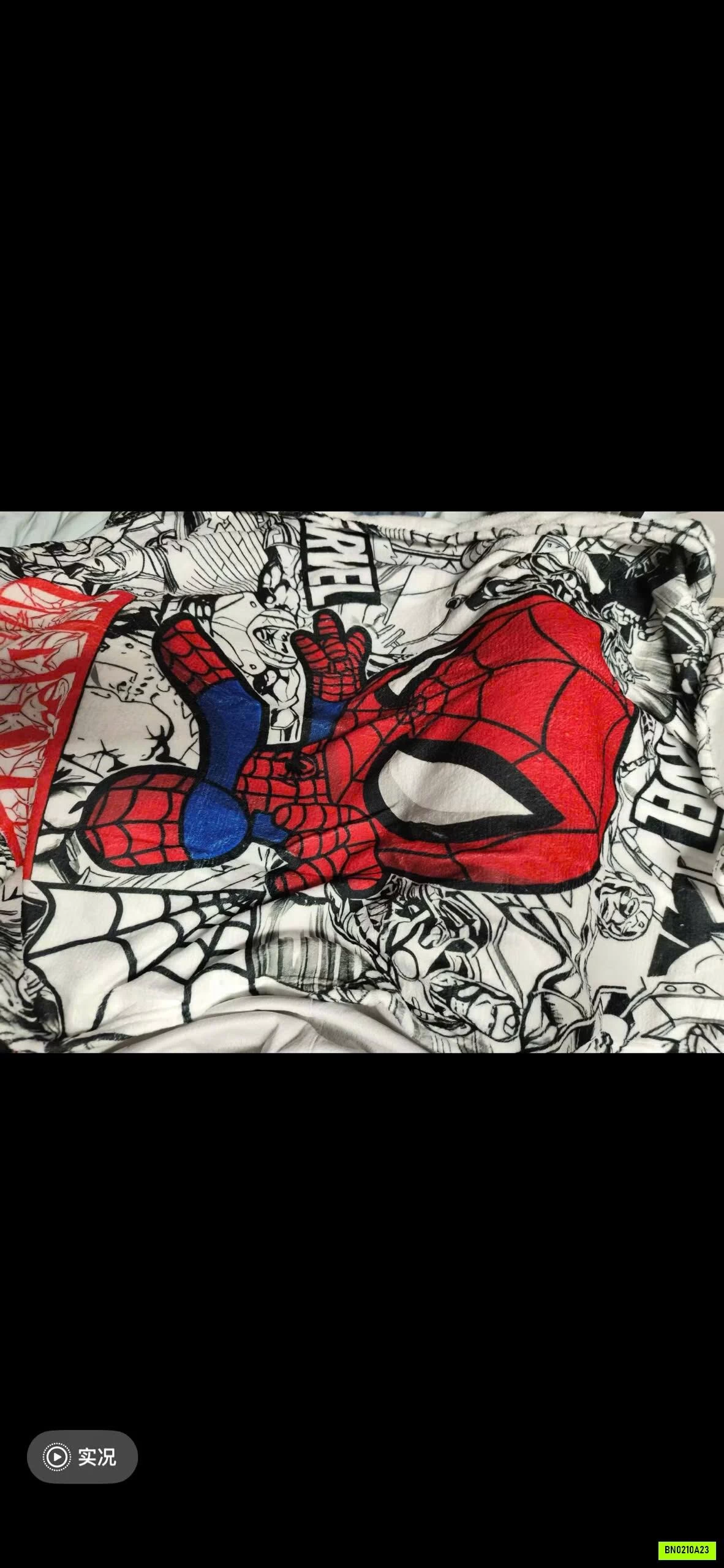 CHĂN BĂNG LÔNG SPIDERMAN