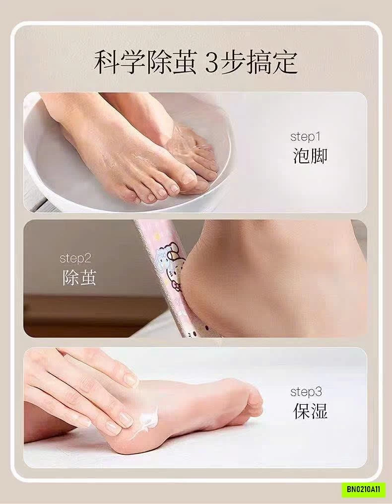 CHÀ GÓT CHÂN HOẠT HÌNH DỄ THƯƠNG